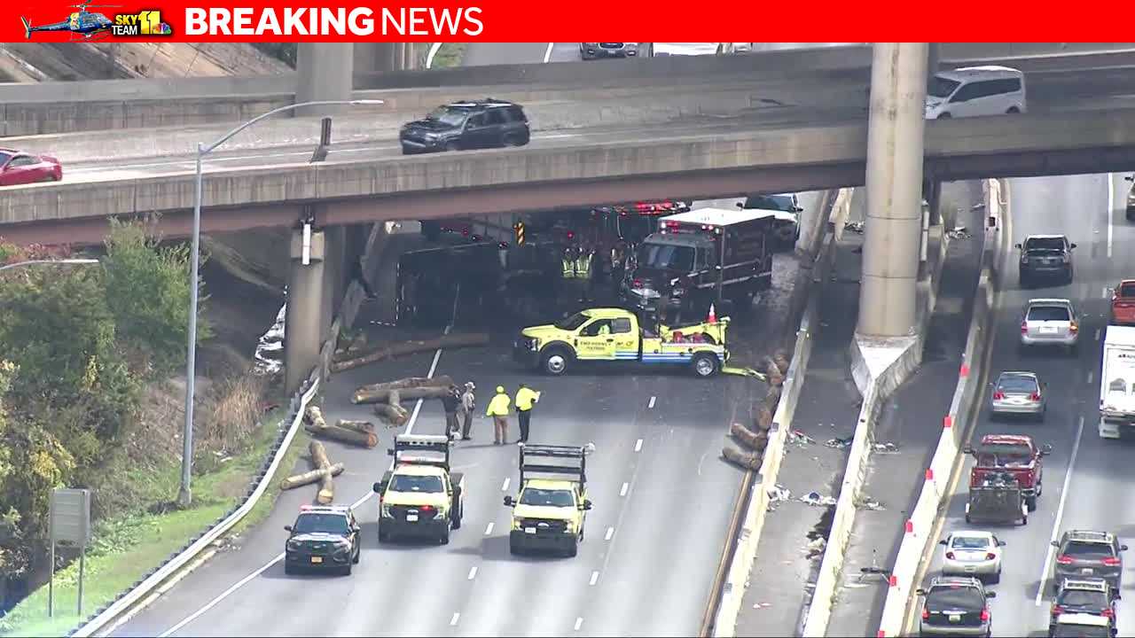 [WBALTV] SkyTeam 11: Crash Spills Logs, Shutting Down Beltway’s Inner ...