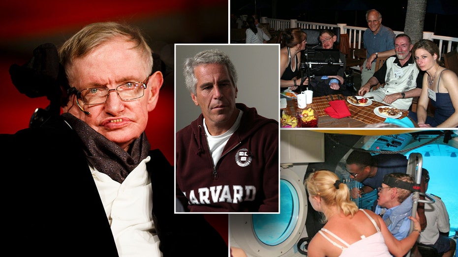 Fox News Jeffrey Epstein Name Dropped Stephen Hawking Photos Show Physicist On Sex Trafficker 1289