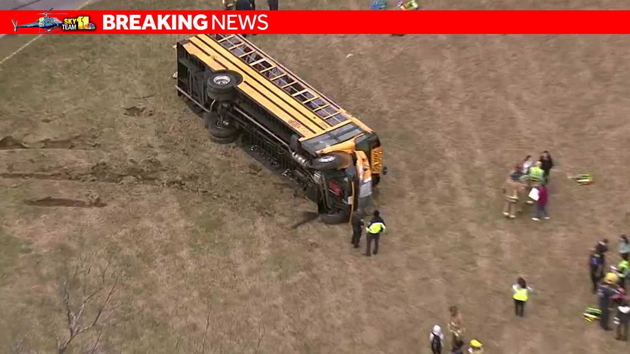 [WBALTV] School bus rolls over in Columbia, SkyTeam 11 reports – The ...