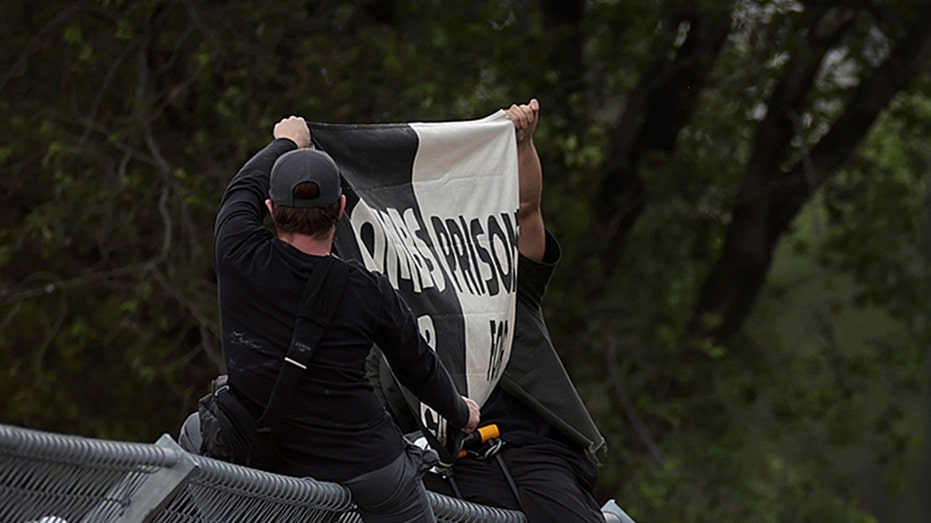 [Fox News] AntiIsrael protesters arrested after locking themselves