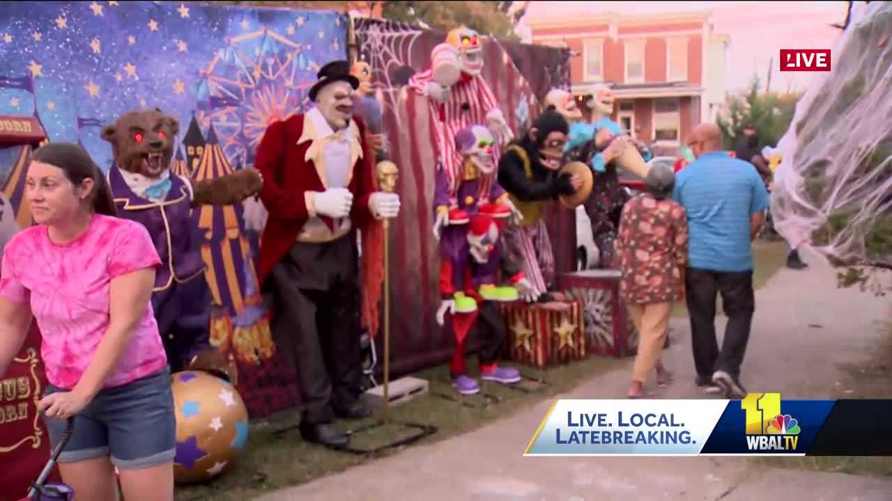 [WBALTV] Halloween in full force in Baltimore’s Medfield neighborhood