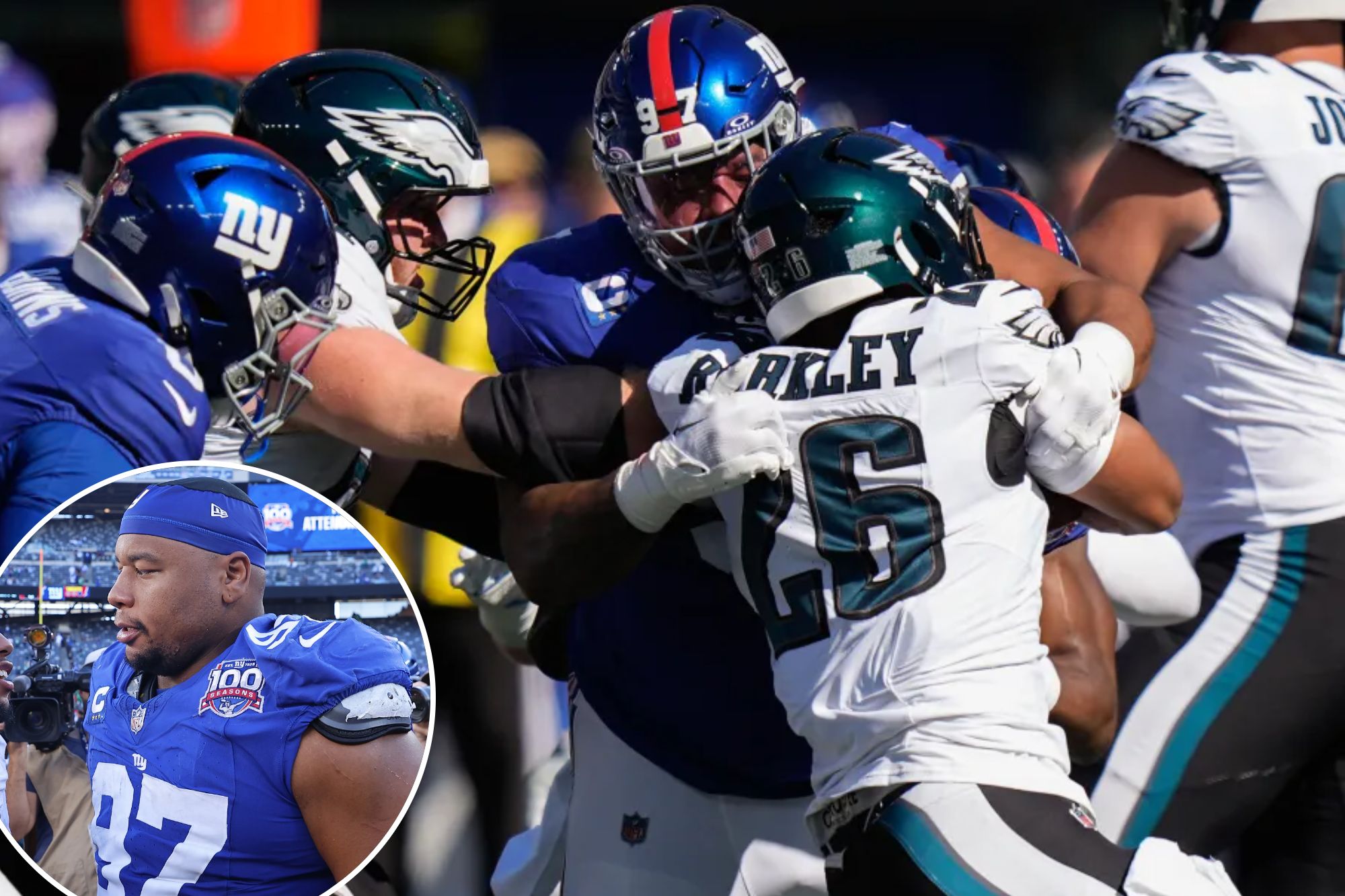 [NewYorkPost] Giants’ Dexter Lawrence has shot to be NFL sack leader in