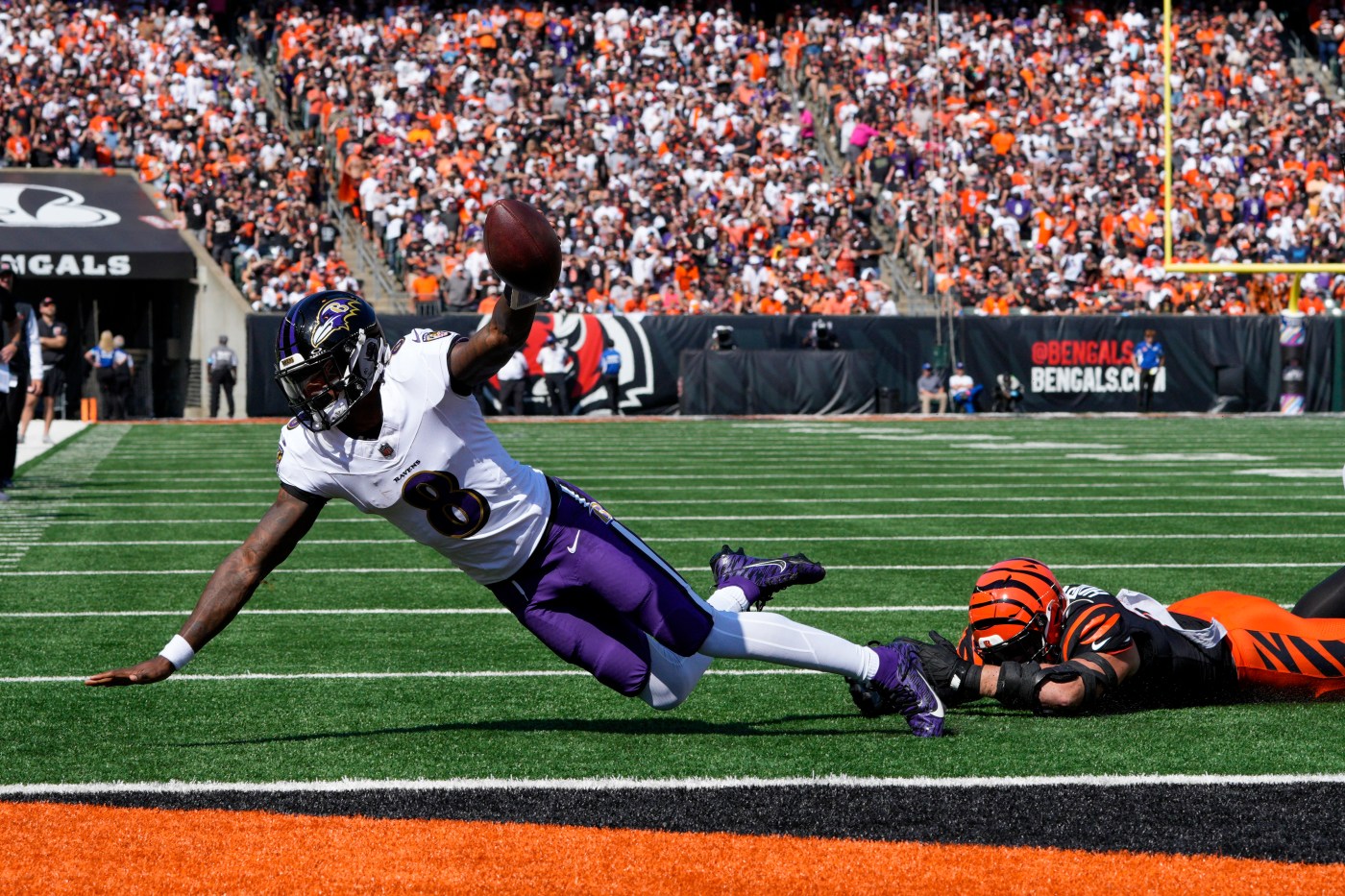 [Baltimore Sun] Ravens vs. Bengals October 6, 2024 PHOTOS The